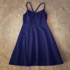 Navy Blue Dress Old Navy Size XS
